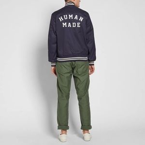NWOT HUMAN MADE X NIGO REVERSIBLE VARSITY JACKET